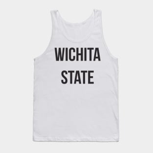 Wichita State (black) Tank Top